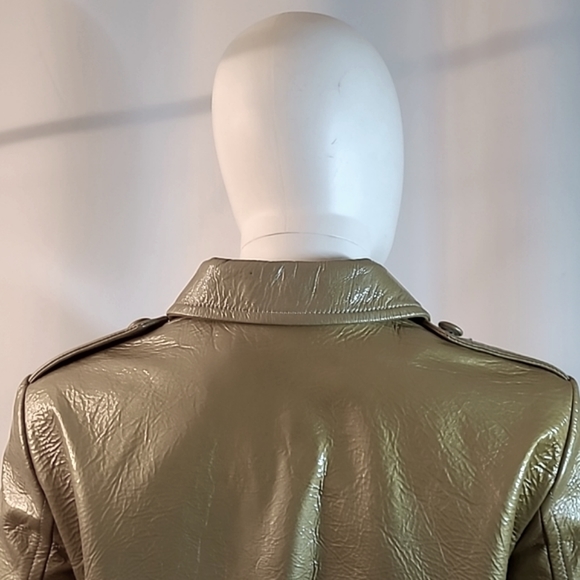 Gryphon Pearlized Leather Jacket - Picture 6 of 9
